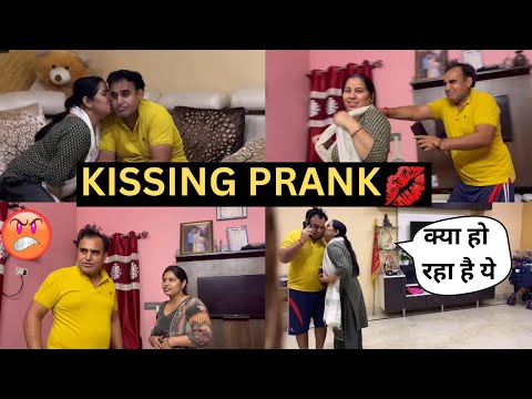 Mummy papa kissing prank😳😳😜#kissingpranks #prank #trending #vlog #shorts
