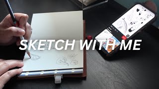 slow down and sketch with me
