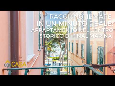 Quadrilocale a 30 metri dal mare nel centro storico!!