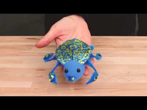 How to make a beetle with Silk Clay (unboxing DIY kit - Beanie the beetle)