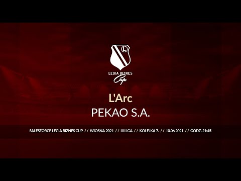 Skrót spotkania L'Arc- PEKAO S.A. ( Legia Biznes Cup Wiosna 2021 )