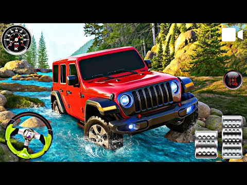 4x4 Jeep Driving In Mountain Offroad Simulator 3d | Jeep Offroad Driving Game | #games 