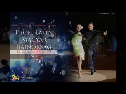Gellai Tamás és Vorobchenko Darya - Profi Latin MB 2016 - Szóló Jive