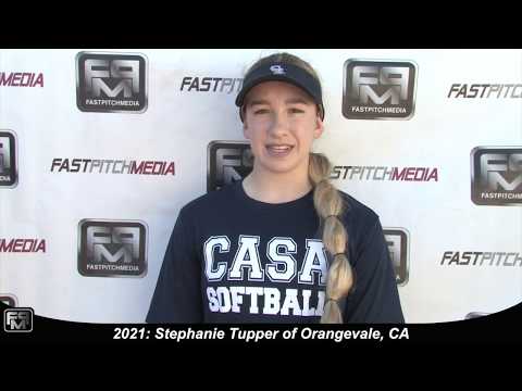 2021 Stephanie Tupper Shortstop Softball Skills Video