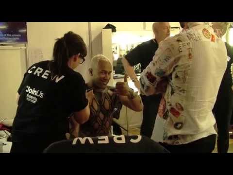 Took a look backstage at the First Semi-Final