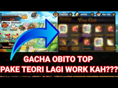 Ultimate Fight: Survival - Gacha Obito Top Pake Teori Lagi Work Kah???