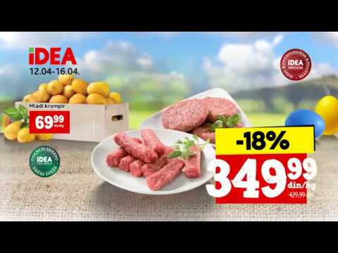 IDEA uskršnja akcija 12. - 16.04.2017.