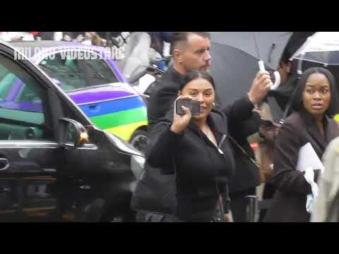 Paloma Elsesser @ Milan Fashion Week 24 September 2022 show Ferragamo