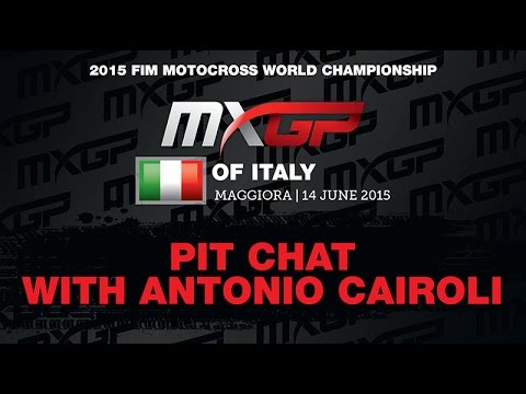 Pit Chat w/ Antonio Cairoli MXGP of Italy 2015