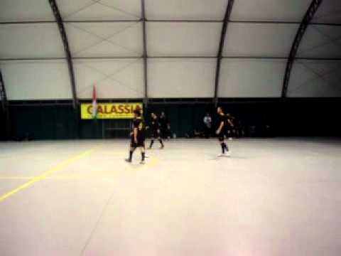 CALCIO A 5 Piacenza - Circolo il Rifugio gol su punizione di Giorgi (1-0 sull'Unifer)