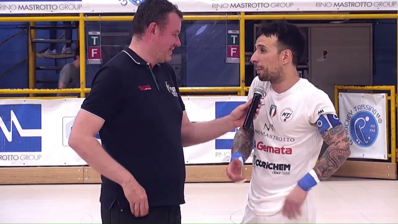 Intervista a Joao Pinto – Trissino vs Follonica (Gara Tre - Semifinale - Playoff - Serie A1)