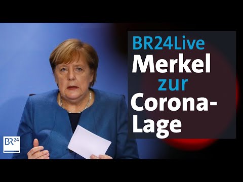 BR24Live: Regierungserklärung von Bundeskanzlerin Angela Merkel | BR24