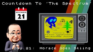 Countdown To The Spectrum - Day 21: Horace Goes Skiing