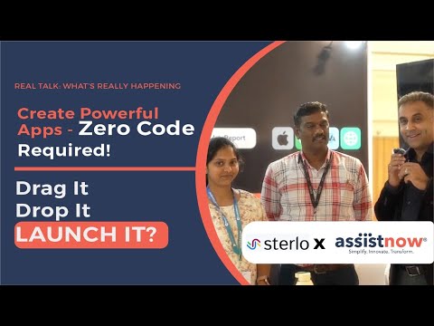 Build powerful apps | Zero code required | AssistNow X Sterlo