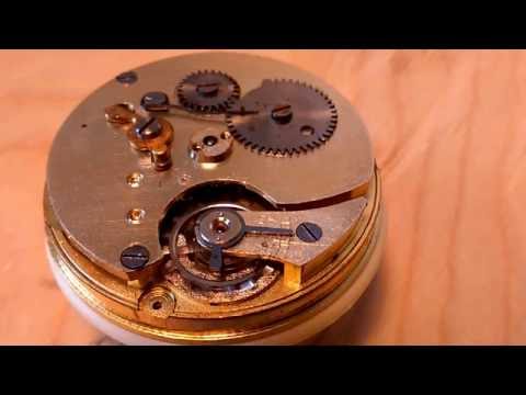 Junghans J5 Taschenuhr Werk mit Wecker