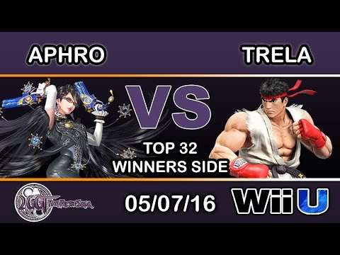 2GGT: Pink Fresh Saga - eM | Aphro (Bayonetta) Vs. Trela (Ryu) Winners Side - Smash Wii U