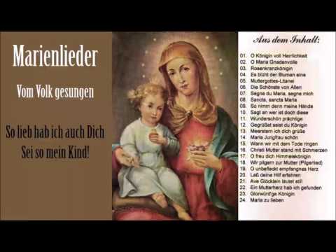 Marielieder vom Volk gesungen