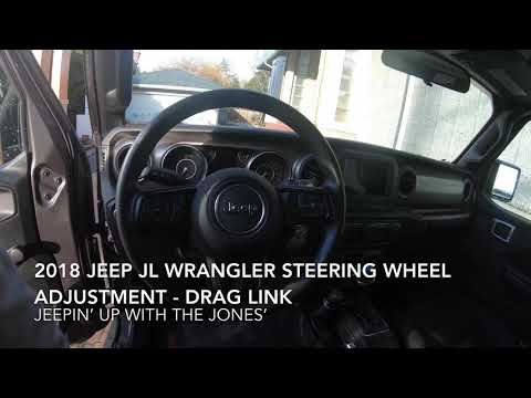 2018+ Jeep JL Wrangler Steering Wheel Adjustment