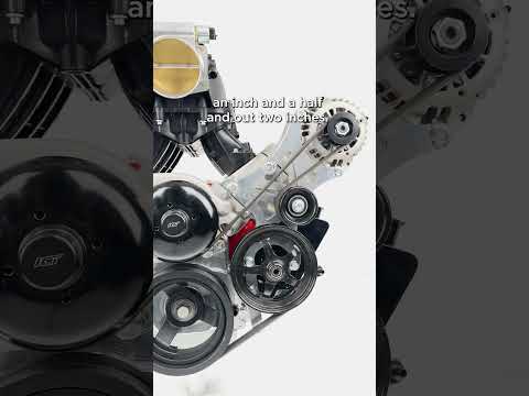 Add Clearance & Shine to your Engine Bay with ICT Billet's LS Truck Alternator & Power Steering Kit