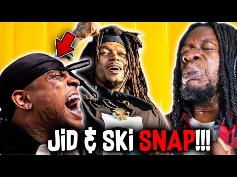 JID & SKI MASK SNAP! Lyrical Lemonade “Fly Away” ft Sheck Wes, Ski Mask The Slump God (REACTION)