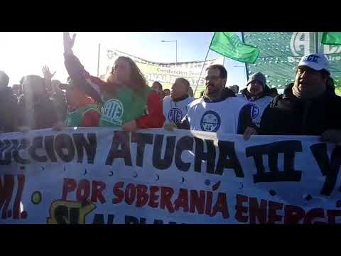 Protesta en Atucha II por 234 despidos