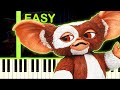 GREMLINS THEME EASY Piano Tutorial
