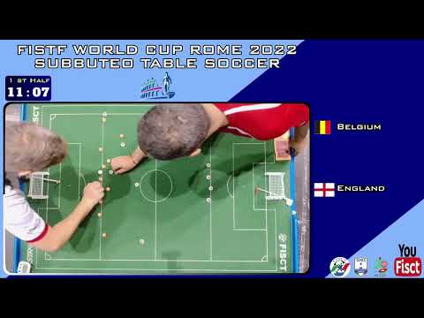 FISTF WORLD CUP ROME 2022   DAY 3   TEAM COMPETITION   ENG v BEL