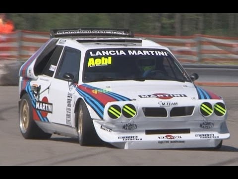 LANCIA DELTA S4 Group B with terrific sound at Swiss Hillclimb by René Aeberhardt