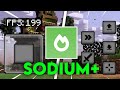 New Sodium MOD For MCPE 1 21 Optifine Increase FPS Smooth Clean