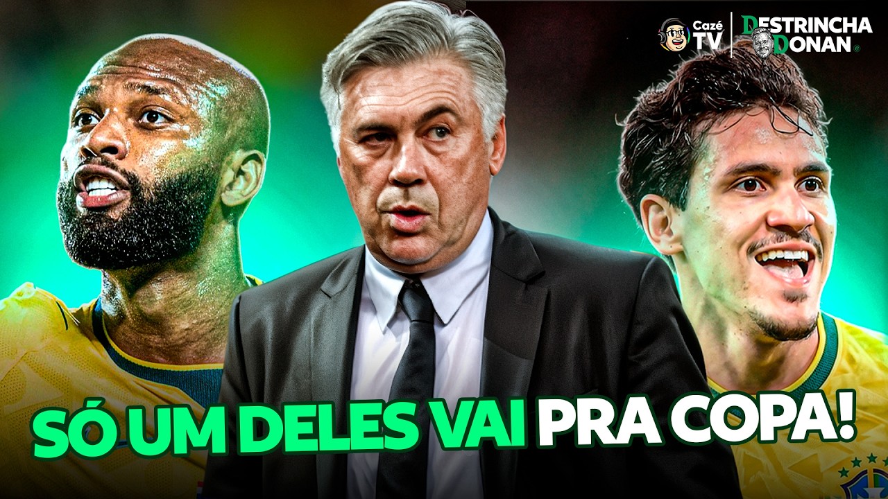 PEDRO OU IGOR THIAGO: QUEM VAI SER O 9 DO BRASIL NA COPA? | DESTRINCHA DONAN #11