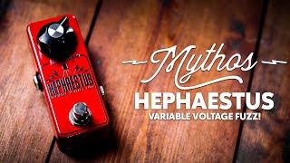 Video thumbnail for Variable Voltage Fuzz! | Lets Test The Mythos Hephaestus Fuzz! by Peach Guitars