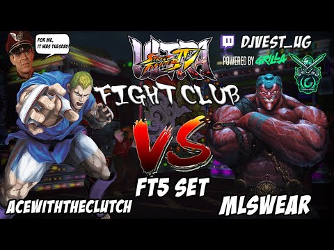 USF4 Fight Club Exhibition Series - AcewiththeClutch VS MLSwear FT5 Set