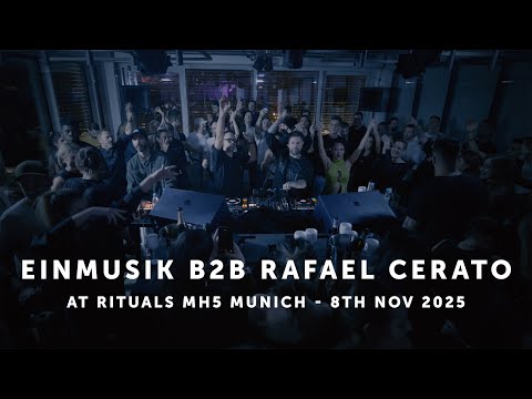 Einmusik B2B Rafael Cerato at Rituals MH5 Munich - 8th nov 2025