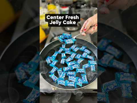 Center Fresh Jelly Cake😱😱😍👌 #jellycake #jelly #jellyballs #tasteflip