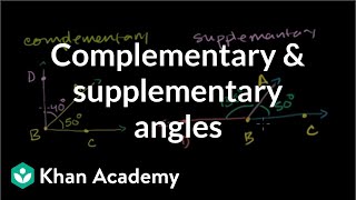 Complementary and Supplementary Angles