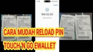 Cara Reload Aplikasi Touch 'N GO Ewallet #touchngoewallet #tngewallet