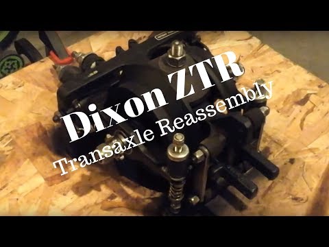 Dixon Ztr Transaxle Reassembly