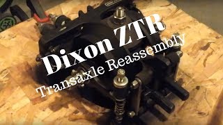 Dixon ZTR Transaxle Reassembly