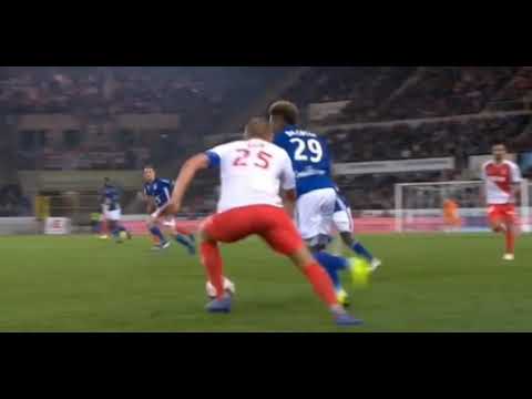 Lebo Mothiba goal - 20/10/2018 (Strasbourg 2-1 Monaco)