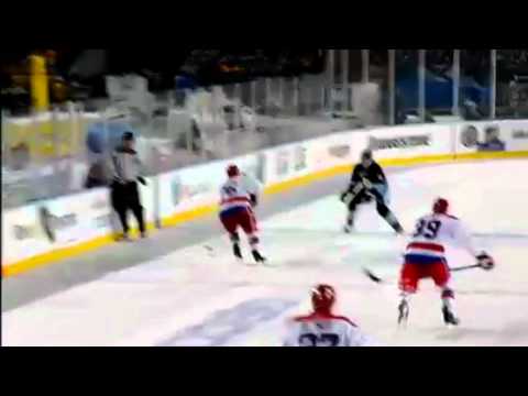 2011 Winter classic - David Steckel blind side hit on Sindey Crosby