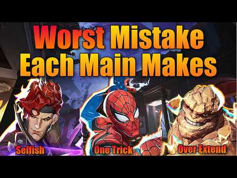 Worst Mistake Every Character Main Makes - Marvel Rivals Character Main Stereotypes Season 6