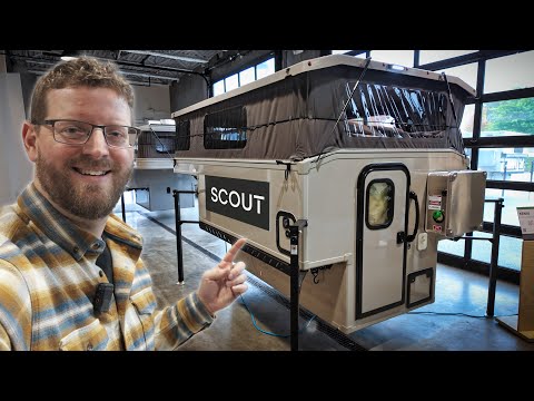 Scout Kenai Pop Up 4-Season Truck Camper, Baujahr 2025 – Bereit für Schnee, Regen und Kälte!