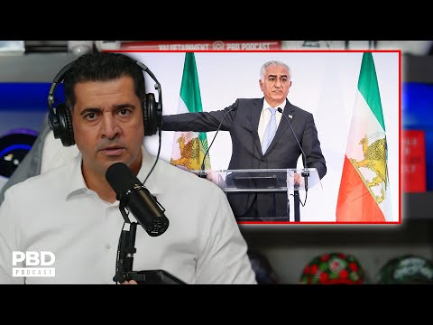 «شما ولیعهد نیستید» - ایرانیان در حالی که رضا پهلوی خواستار سقوط خامنه‌ای است، به پا می‌خیزند