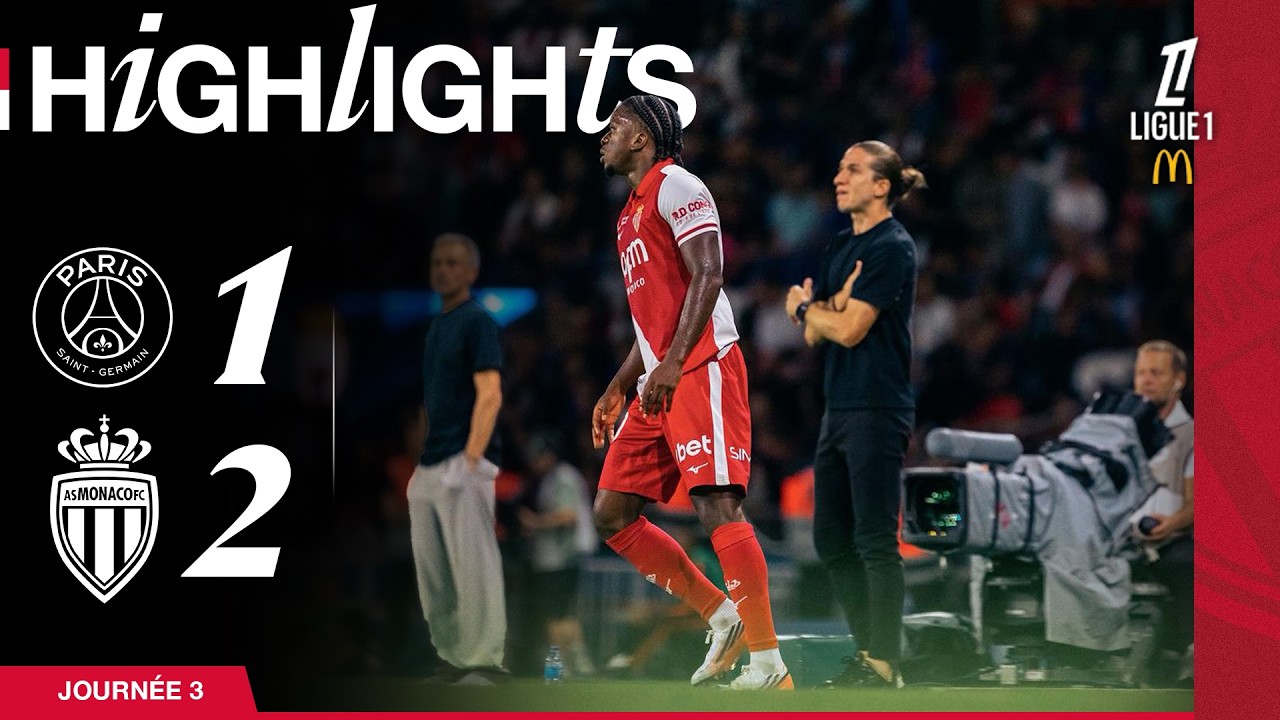 Paris Saint-Germain FC 1 - 2 AS Monaco FC highlights