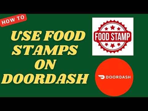 How to use food stamps on doordash (2025) l DoubleZ