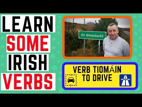 Learn Irish - Verb Tiomáin To Drive