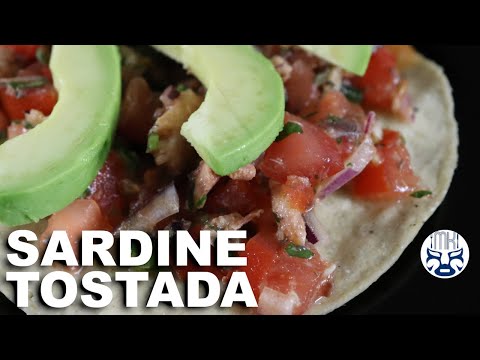 Delicious Sardine Salad Tostadas Recipe