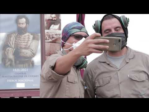 Sáenz recibió más de 1000 placas conmemorativas del Bicentenario del fallecimiento del General Güemes