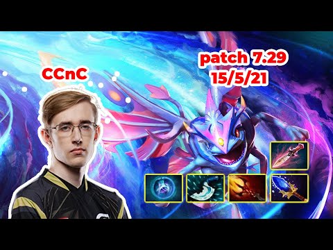 Quinn CCnC Puck Mid - DOTA 2 7.29 - MMR rank - Dota2 Gameplay [Learn To PRO dota2]