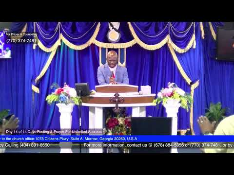 Day 14 of 14 Days Fasting & Prayer For Unlimited Success